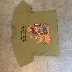 $5 Smokey the bear crop t shirt